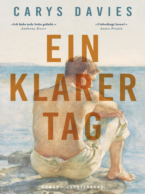 Title details for Ein klarer Tag by Carys Davies - Available